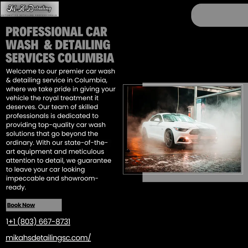 professional car wash and detailing in south carolina